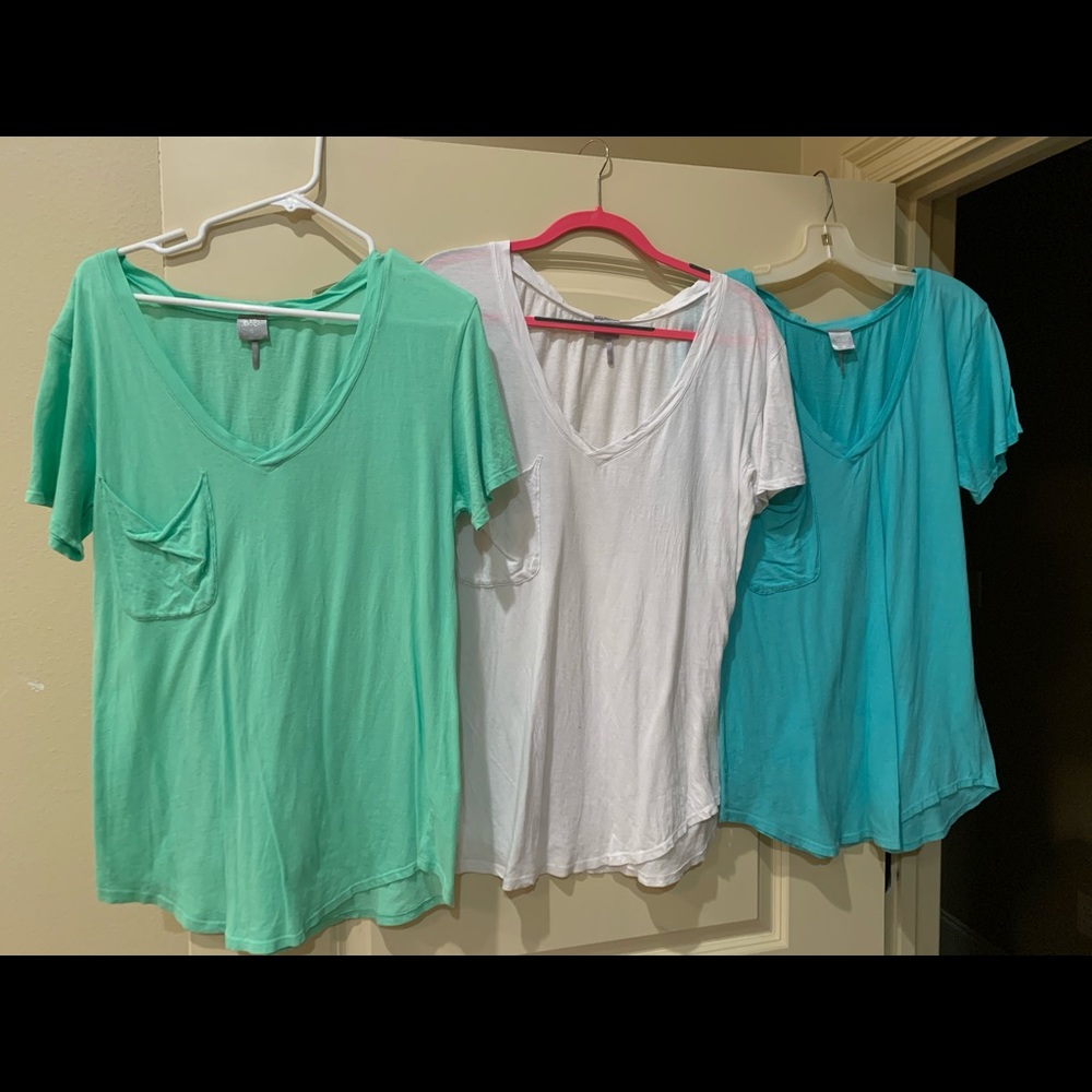 3 oversized boyfriend t’s. Bobi. $20 for all 3